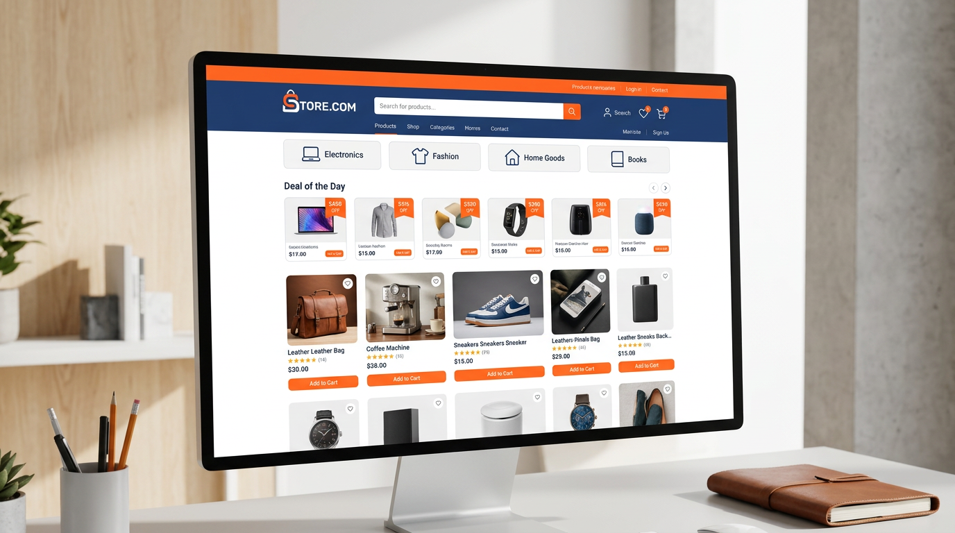 Store.com marketplace homepage